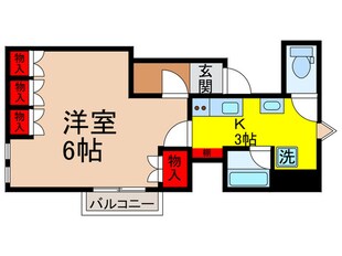 クリアネス千里山の物件間取画像